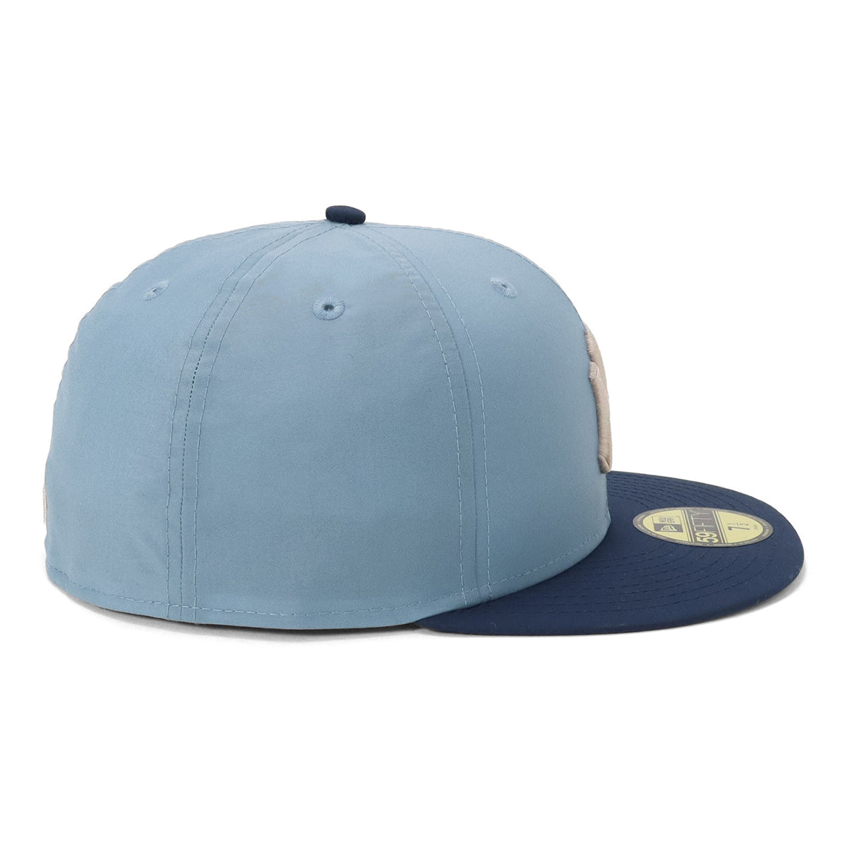 ニューエラ 59FIFTY VINTAGE NYLON 2-TONE NYサックスブルー/ネイビー