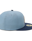 ニューエラ 59FIFTY VINTAGE NYLON 2-TONE NYサックスブルー/ネイビー