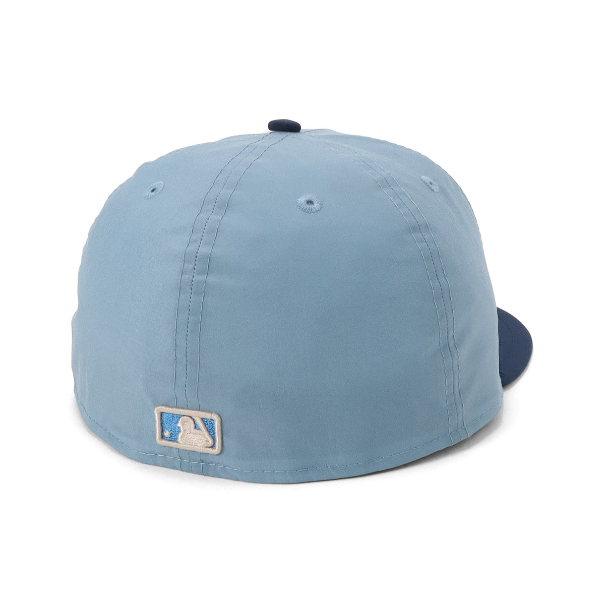 ニューエラ 59FIFTY VINTAGE NYLON 2-TONE NYサックスブルー/ネイビー