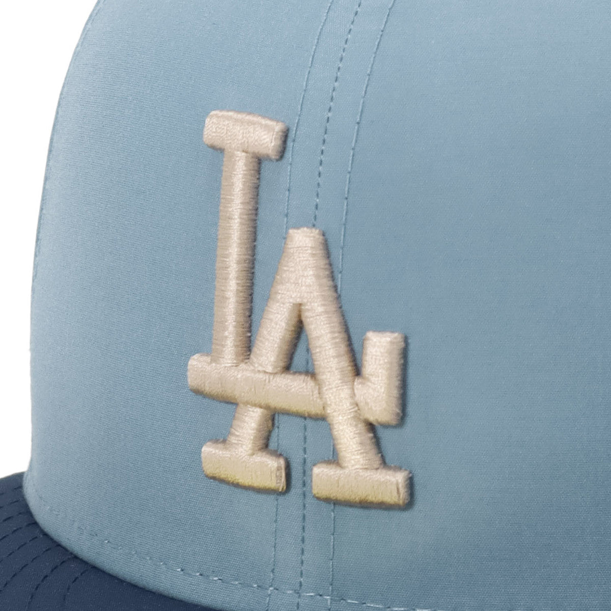 水草 YVB-Y'sVintage Base ニューエラ キャップ 59FIFTY VINTAGE NYLON 2-TONE LAサックスブルー