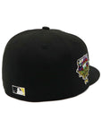 別注 ニューエラ 59FIFTY SIDE PATCH UNDER VISOR PITブラック