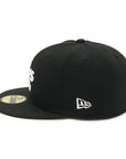 別注 ニューエラ 59FIFTY SIDE PATCH UNDER VISOR OAKブラック