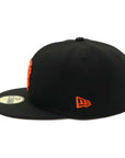 別注 ニューエラ 59FIFTY SIDE PATCH UNDER VISOR SFブラック