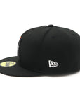 別注 ニューエラ 59FIFTY SIDE PATCH UNDER VISOR HOUブラック