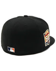 別注 ニューエラ 59FIFTY SIDE PATCH UNDER VISOR HOUブラック