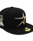 別注 ニューエラ 59FIFTY SIDE PATCH UNDER VISOR HOUブラック2