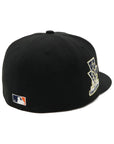 別注 ニューエラ 59FIFTY SIDE PATCH UNDER VISOR HOUブラック2