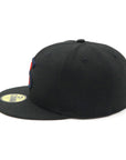 別注 ニューエラ 59FIFTY SIDE PATCH UNDER VISOR CWSブラック2