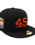 別注 ニューエラ 59FIFTY SIDE PATCH UNDER VISOR HOU45ブラック