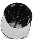 別注 ニューエラ 59FIFTY SIDE PATCH UNDER VISOR HOU45ブラック