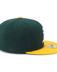 別注 ニューエラ 59FIFTY UNDER VISOR OAKダークグリーン