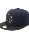 別注 ニューエラ 59FIFTY 2-TONE UNDER VISOR BOSネイビー