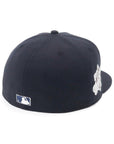 別注 ニューエラ 59FIFTY SIDE PATCH 2-TONE UNDER VISOR OAKネイビー