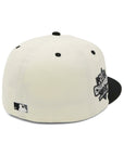 別注 ニューエラ 59FIFTY SIDE PATCH 2-TONE UNDER VISOR ARIクローム/ブラック