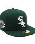 別注 ニューエラ 59FIFTY SIDE PATCH UNDER VISOR CWSダークグリーン