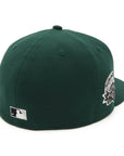 別注 ニューエラ 59FIFTY SIDE PATCH UNDER VISOR CWSダークグリーン