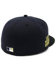 別注 ニューエラ 59FIFTY SIDE PATCH 2-TONE UNDER VISOR NYネイビー/ブラック