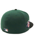 別注 ニューエラ 59FIFTY SIDE PATCH 2-TONE UNDER VISOR NYダークグリーン