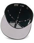 別注 ニューエラ 59FIFTY SIDE PATCH 2-TONE UNDER VISOR SFダークグリーン