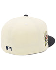 別注 ニューエラ 59FIFTY SIDE PATCH 2-TONE DETクローム/ネイビー