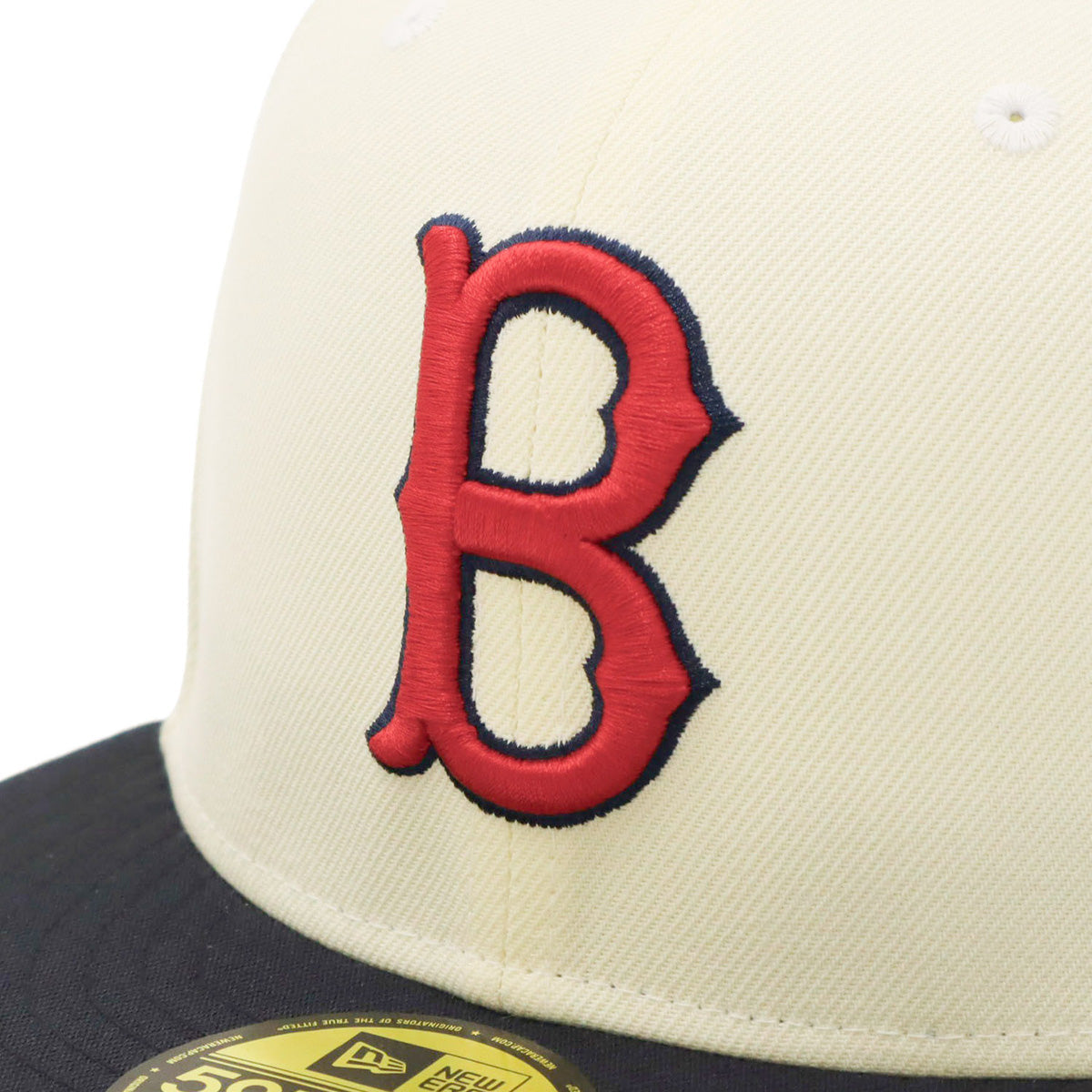 ニューエラ キャップ 59FIFTY SIDE PATCH 2-TONE BOSクローム