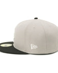 別注 ニューエラ 59FIFTY SIDE PATCH 2-TONE CWSグレー/ブラック