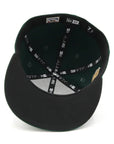 別注 ニューエラ 59FIFTY SIDE PATCH UNDER VISOR NYMダークグリーン