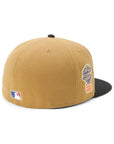 別注 ニューエラ 59FIFTY SIDE PATCH 2-TONE UNDER VISOR NYMウィート/ブラック