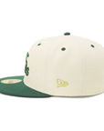 別注 ニューエラ 59FIFTY SIDE PATCH 2-TONE HOUクローム/Dグリーン