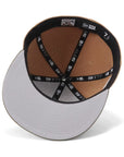 別注 ニューエラ 59FIFTY SIDE PATCH 2-TONE UNDER VISOR NYカーキ