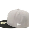 別注 ニューエラ 59FIFTY SIDE PATCH 2-TONE NYグレー