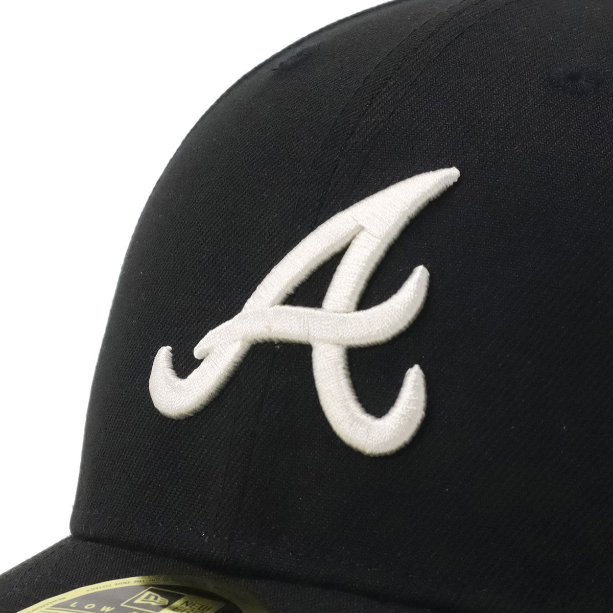 ニューエラ キャップ LP 59FIFTY SIDE PATCH UNDER VISOR ATLブラック