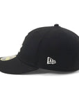 別注 ニューエラ LP 59FIFTY SIDE PATCH UNDER VISOR CWSブラック