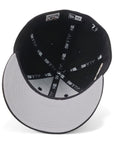 別注 ニューエラ LP 59FIFTY SIDE PATCH UNDER VISOR CWSブラック