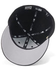 別注 ニューエラ LP 59FIFTY SIDE PATCH UNDER VISOR LAブラック