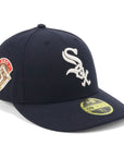 別注 ニューエラ LP 59FIFTY SIDE PATCH UNDER VISOR CWSネイビー