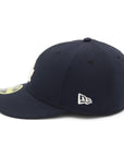 別注 ニューエラ LP 59FIFTY SIDE LOGO LAネイビー