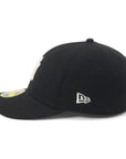 別注 ニューエラ LP 59FIFTY SIDE PATCH UNDER VISOR NYブラック2