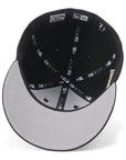 別注 ニューエラ LP 59FIFTY SIDE PATCH UNDER VISOR NYブラック2