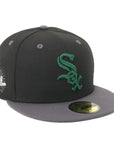 別注 ニューエラ 59FIFTY SIDE PATCH 2-TONE UNDER VISOR CWSブラック/グラファイト