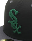 別注 ニューエラ 59FIFTY SIDE PATCH 2-TONE UNDER VISOR CWSブラック/グラファイト