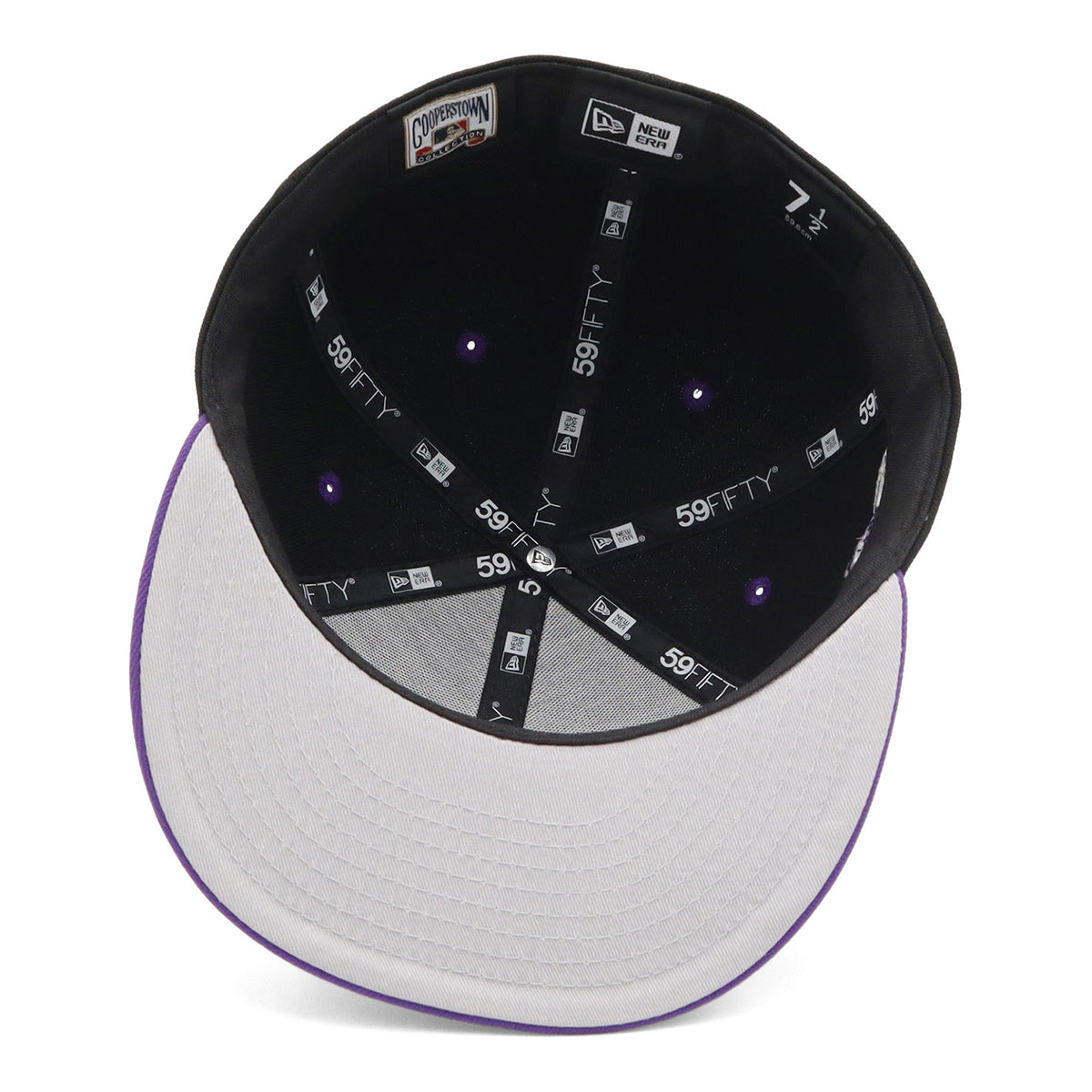 ニューエラ キャップ 59FIFTY SIDE PATCH 2-TONE UNDER VISOR NY