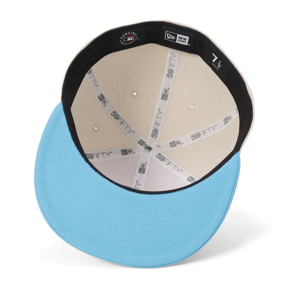 ニューエラ キャップ 59FIFTY 2-TONE LAストーン/スカイブルー – ONSPOTZ