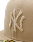 ニューエラ 59FIFTY TONAL COLOR NYキャメル