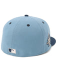 ニューエラ 59FIFTY SIDE PATCH 2-TONE UNDER VISOR SNEAKERS CWSフェイディドブルー