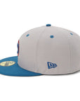 ニューエラ 59FIFTY SIDE PATCH 2-TONE UNDER VISOR SNEAKERS CUBグレー