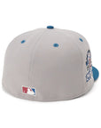 ニューエラ 59FIFTY SIDE PATCH 2-TONE UNDER VISOR SNEAKERS CUBグレー