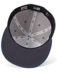 ニューエラ 59FIFTY SIDE PATCH 2-TONE UNDER VISOR SNEAKERS CUBグレー