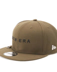 別注 ニューエラ 9FIFTY/ CLOTH STRAP METAL FLAG LOGO モス