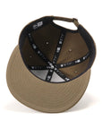 別注 ニューエラ 9FIFTY/ CLOTH STRAP METAL FLAG LOGO モス